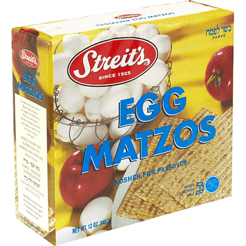 Streits Egg Matzos
