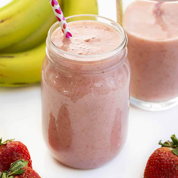 Smoothie fraise-banane