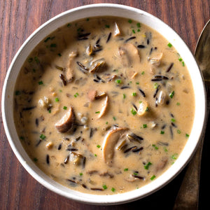 Mushroom & Wild Rice Soup