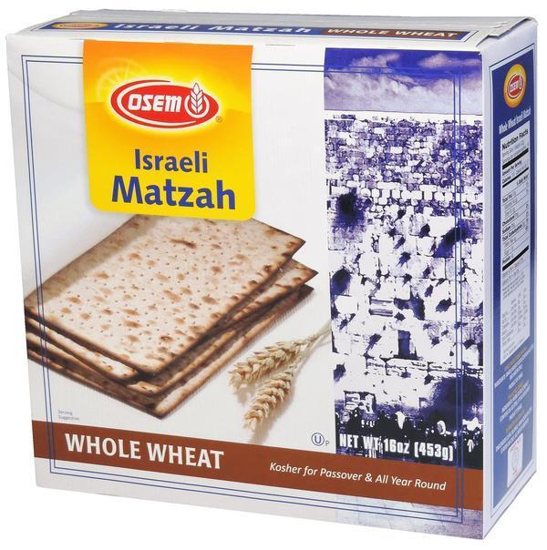 Osem Whole Wheat Matzah