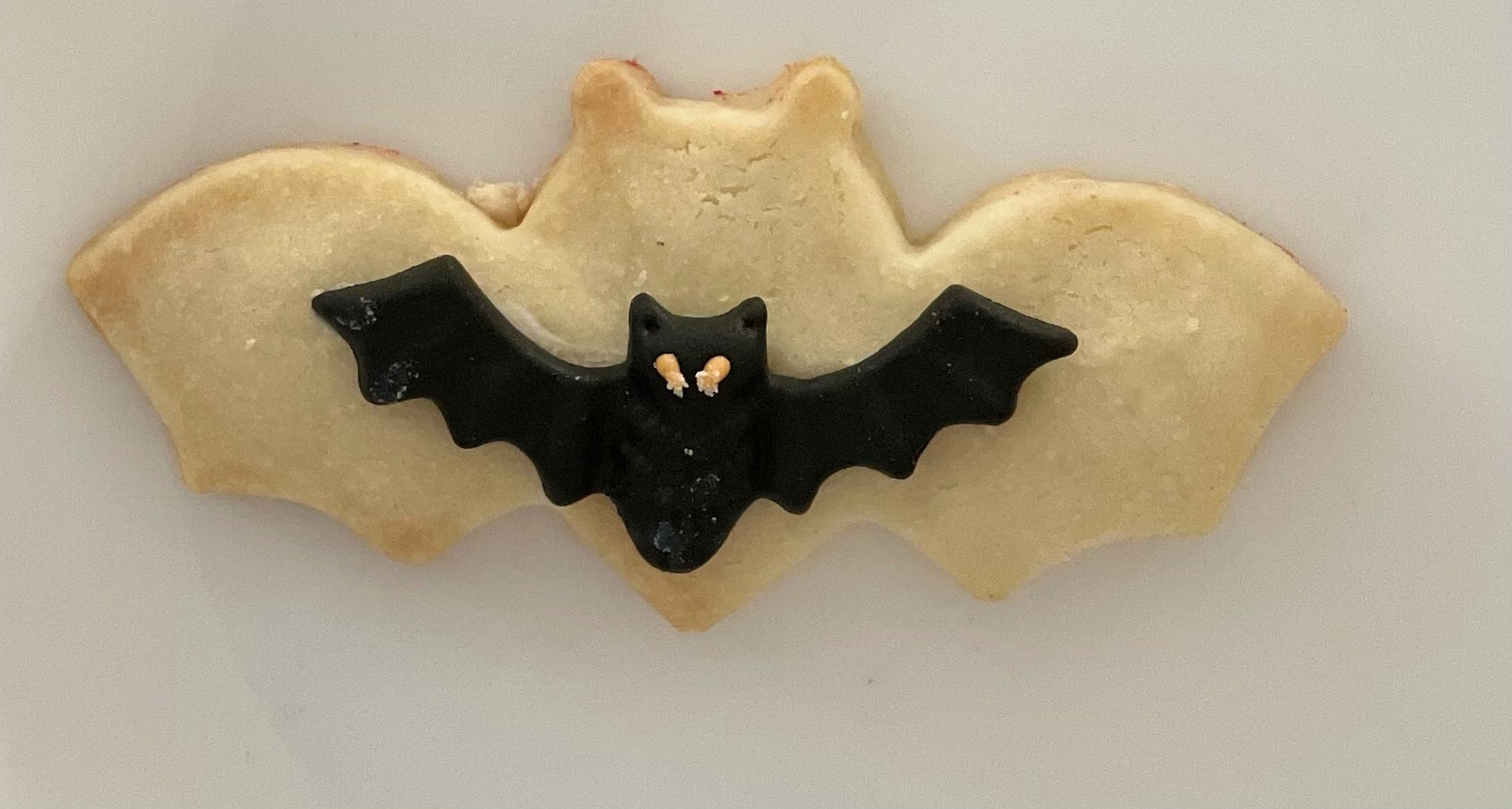 Bat Shaped Sugar Cookie
