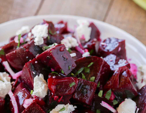 Beets and Goat Cheese Salad