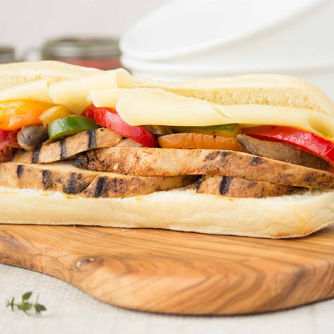 Panini au poulet grillé 